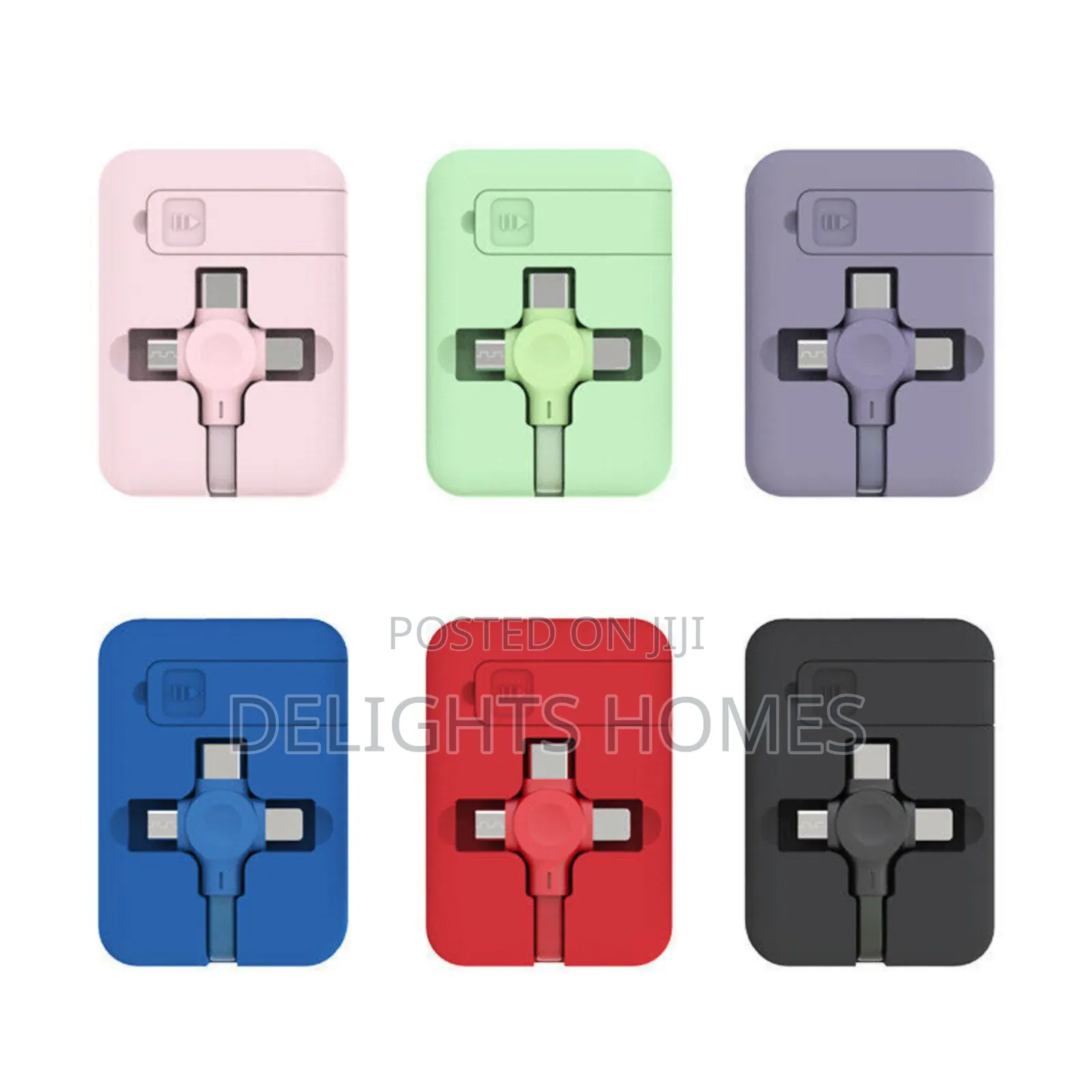 3 in 1 Portable Retractable Charger