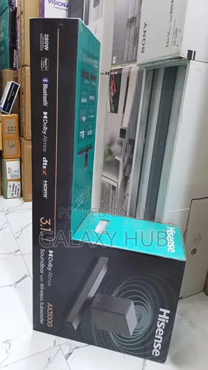 Hisense Ax3100 Soundbar 3.1ch 280watts