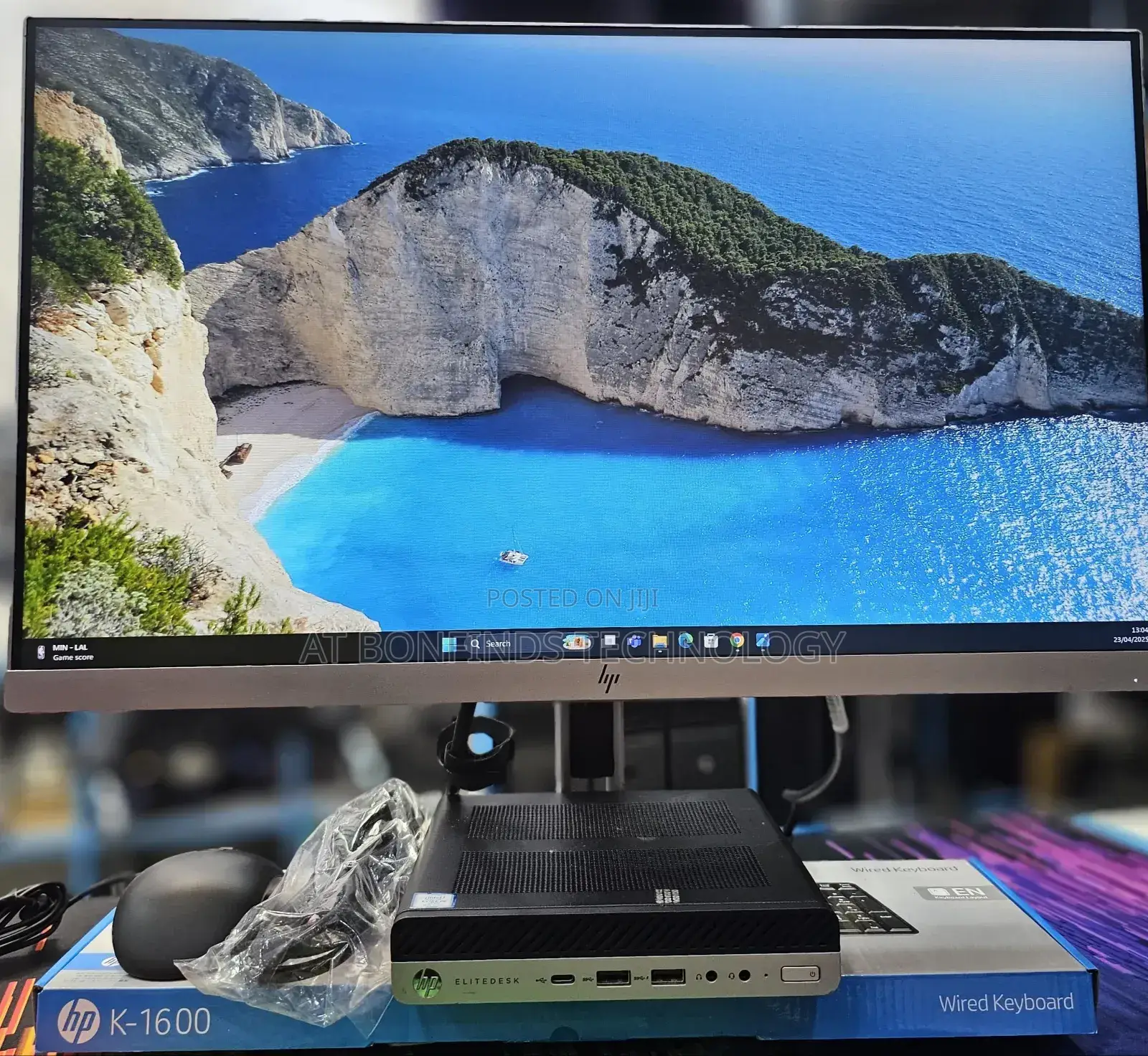 Desktop Computer HP EliteOne 800 G6 16GB Intel Core I5 SSD 256GB