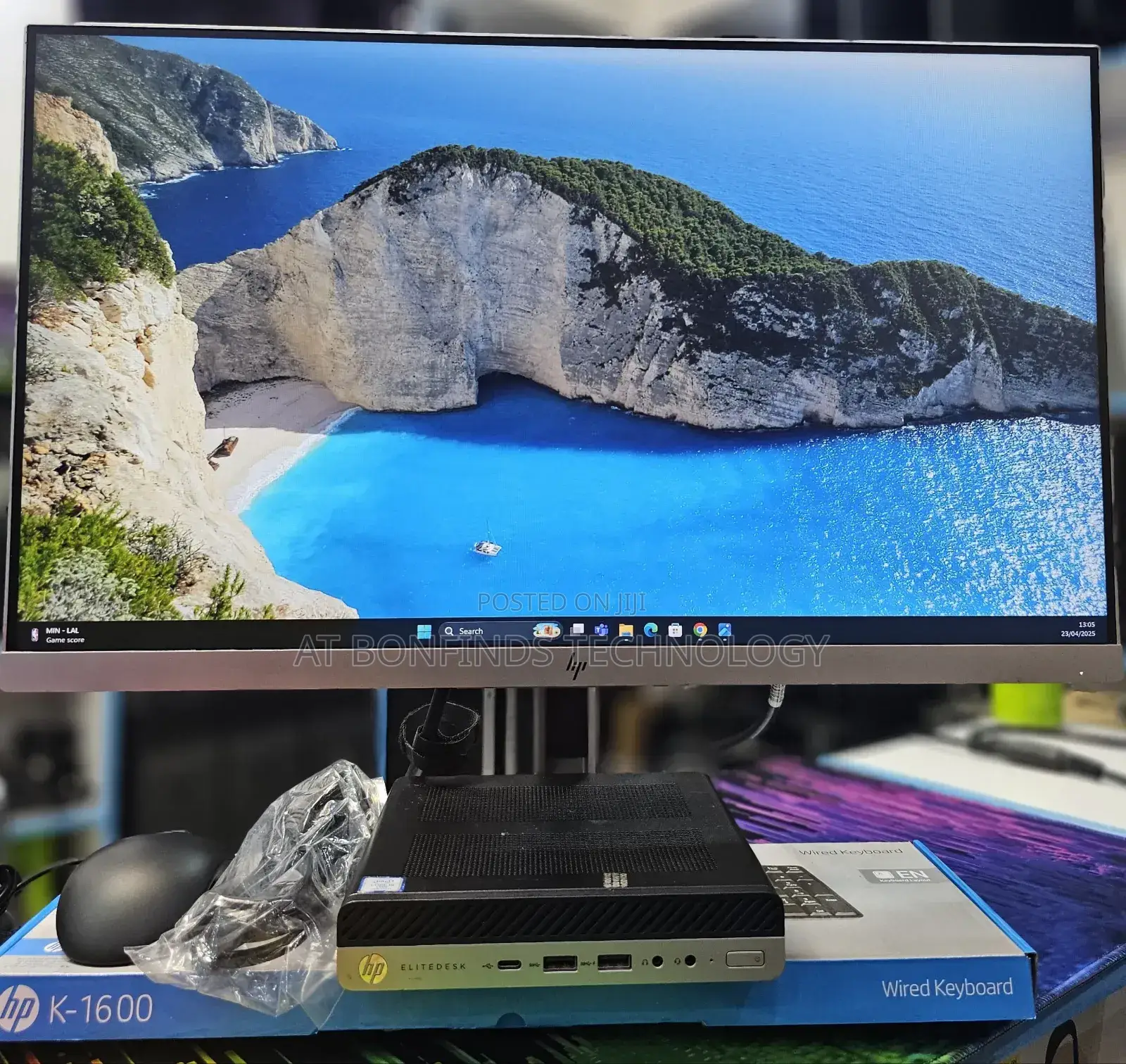 Desktop Computer HP EliteOne 800 G6 16GB Intel Core I5 SSD 256GB