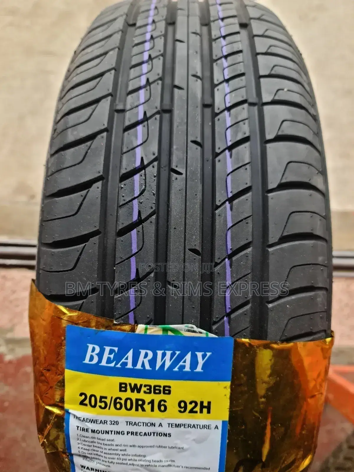 205 /60 R16 Bearway Tyres