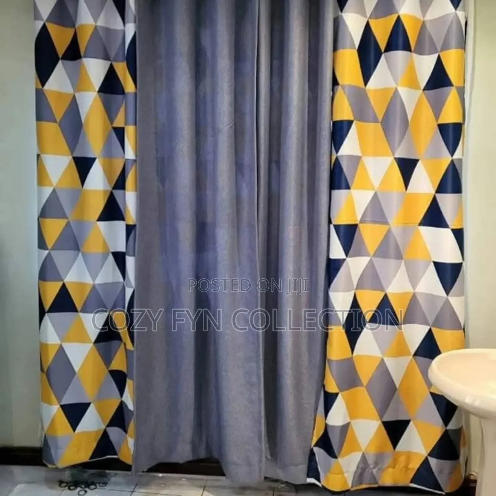 2curtains 1.5m Each Shear 3m