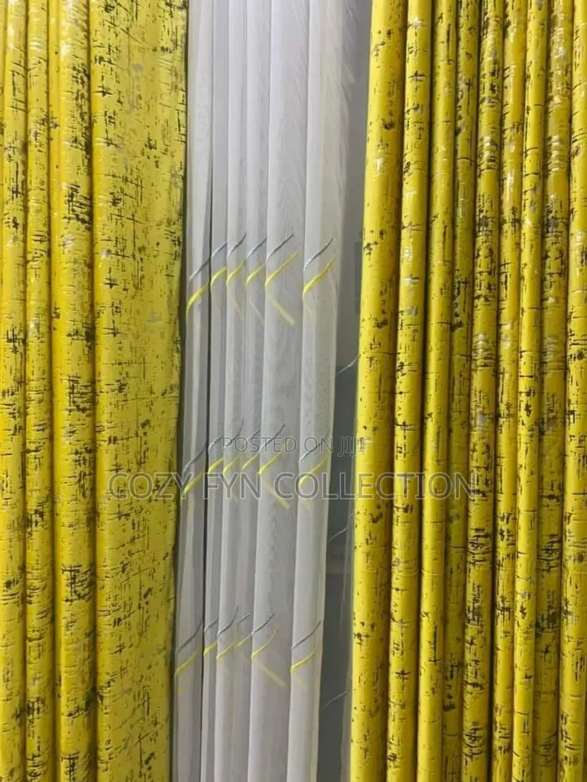 2curtains 1.5m Each Shear 3m