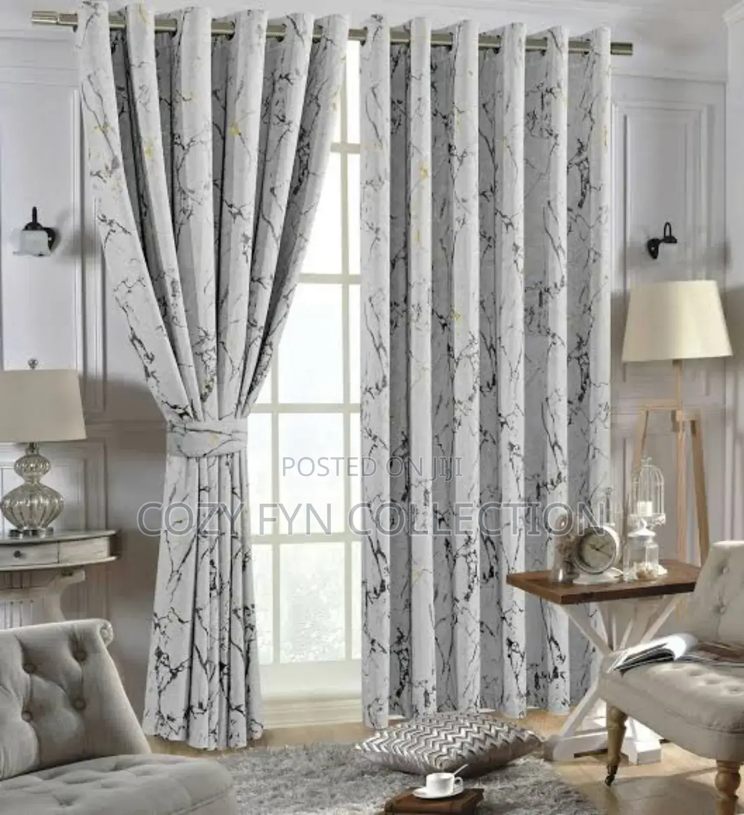2curtains 1.5m Each Shear 3m