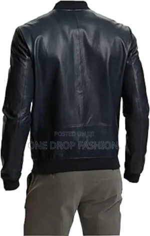 Faux Men Leather Jacket