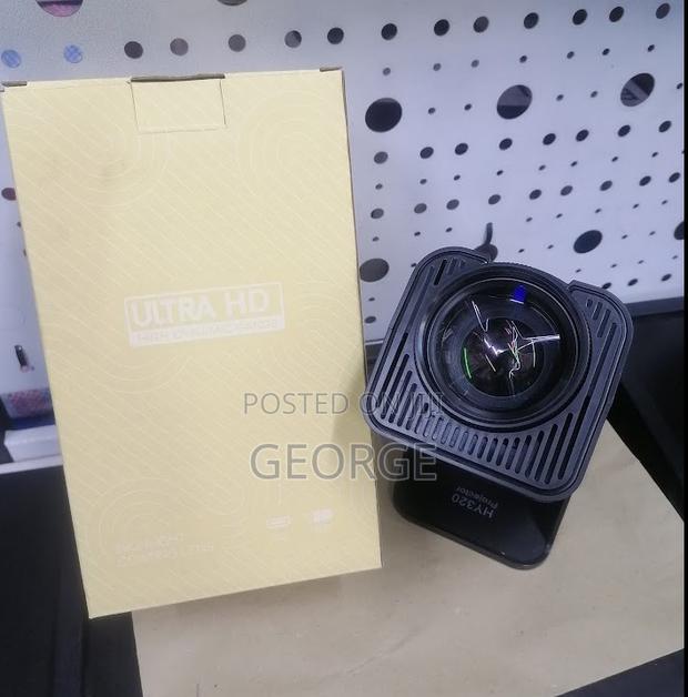 New Arrival Hy 320 Black Android Projector. - thumbnail 2