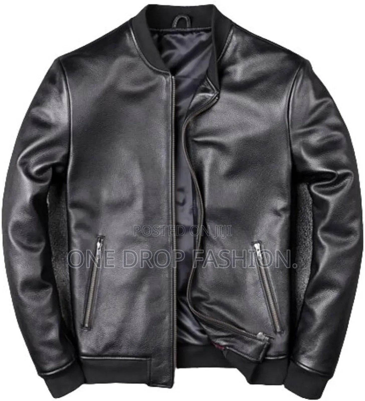 Men Black Biker Jackets