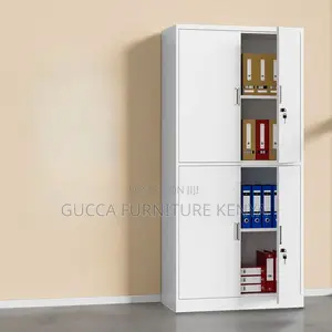 Office Cabinet:4-Door Storage Cabinet With Tough Durability