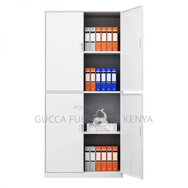 Office Cabinet:4-Door Storage Cabinet With Tough Durability