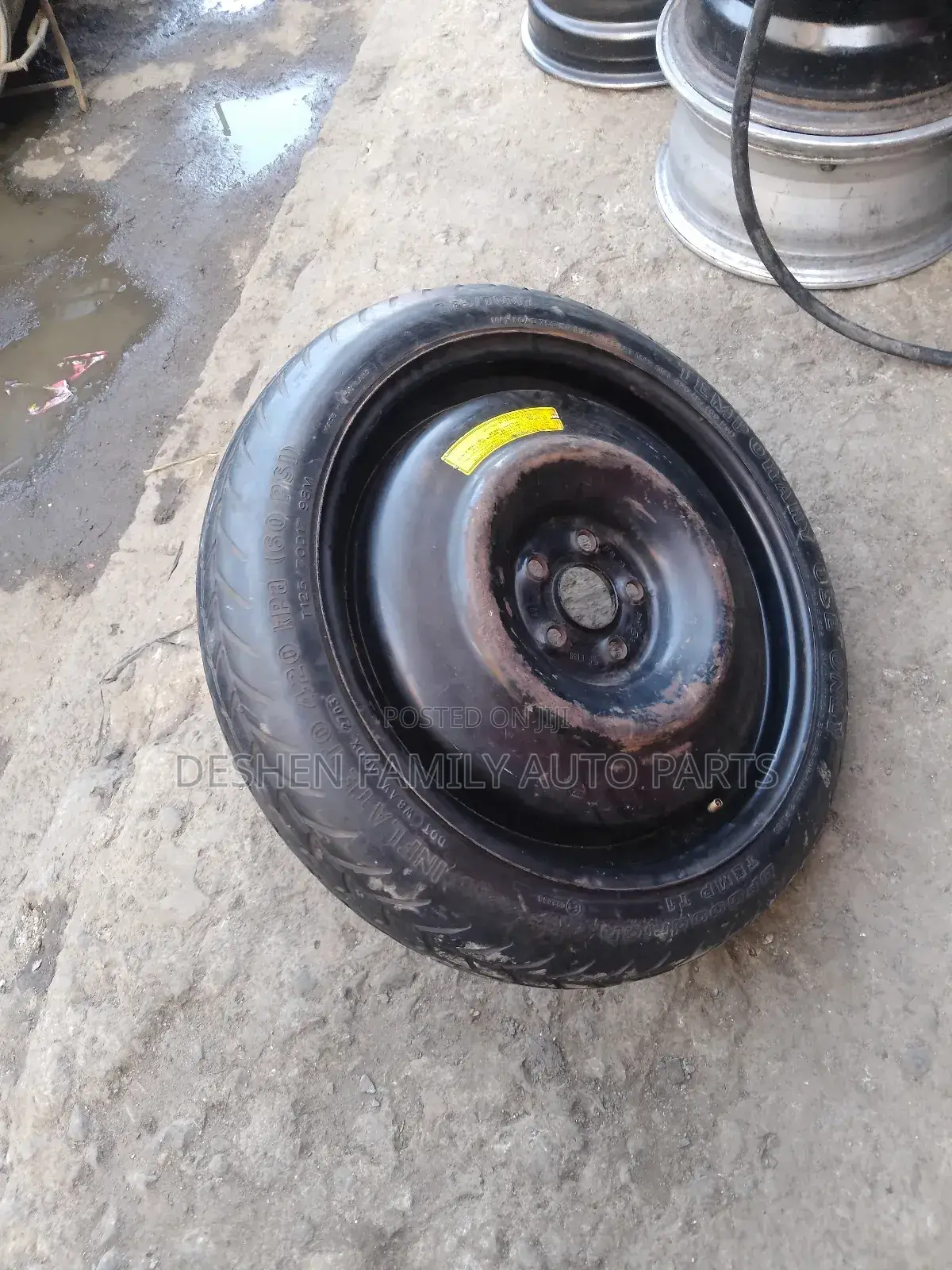 Subaru Spare Wheel, Donut