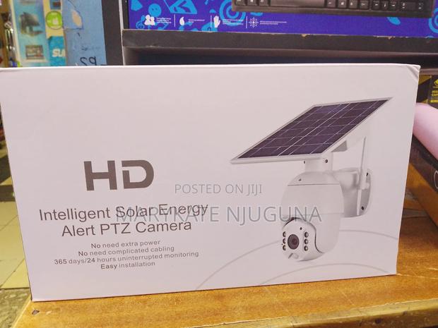 Intelligent Solar Energy Alert PTZ Camera - main view