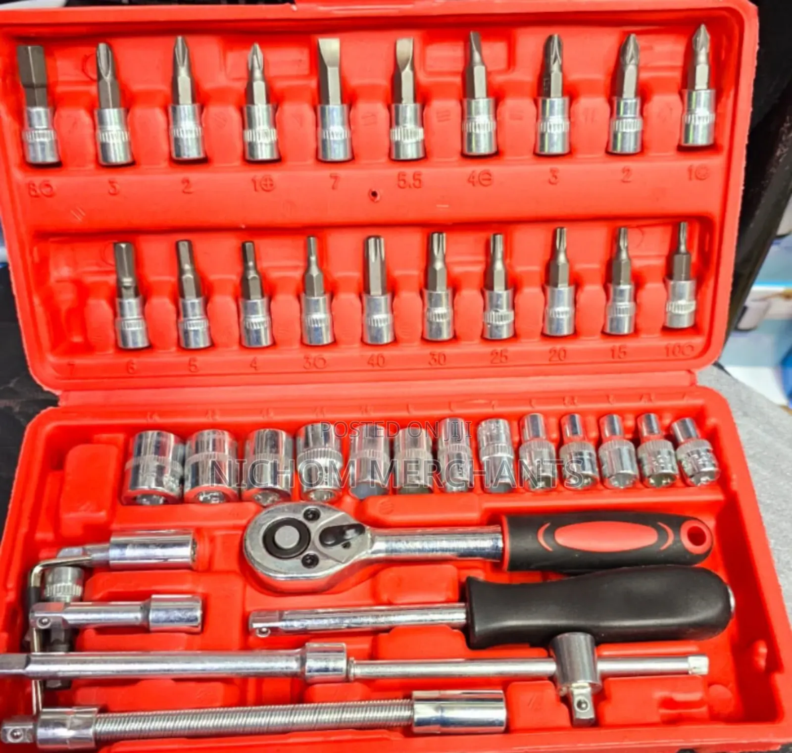 Mechanical 46pcs Socket Spanner Set/Toolkit
