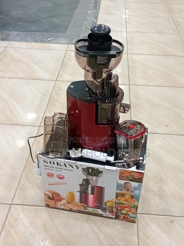 Sokany Juicer – Smooth, Silent, and Super Nutritious - main view