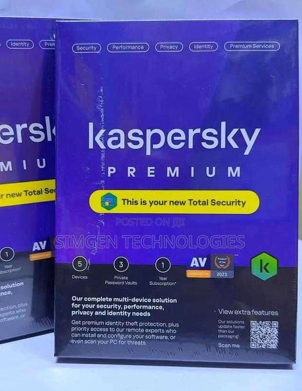 Kaspersky Premium (New Total Security) 5 Users - main view
