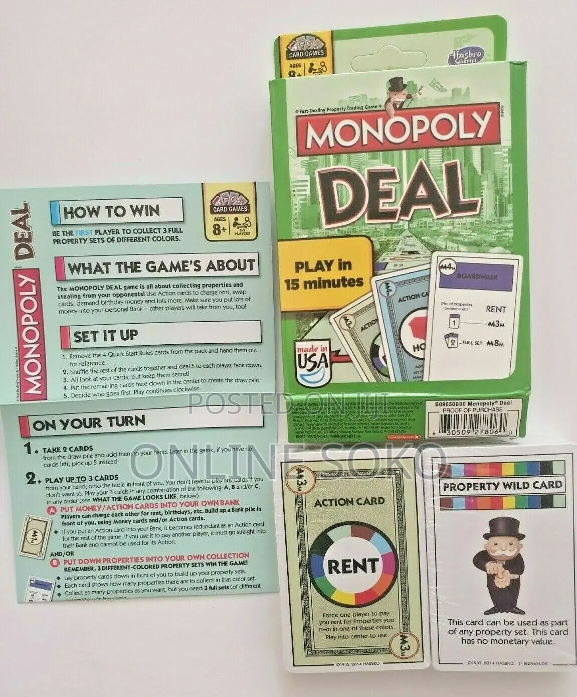 Family Fun Kids Monopoly Deal Card Game Nights