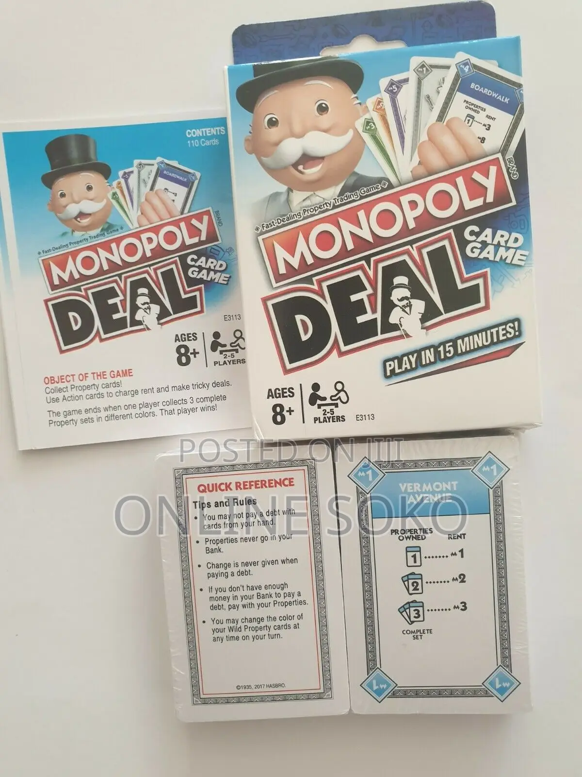 Family Fun Kids Monopoly Deal Card Game Nights