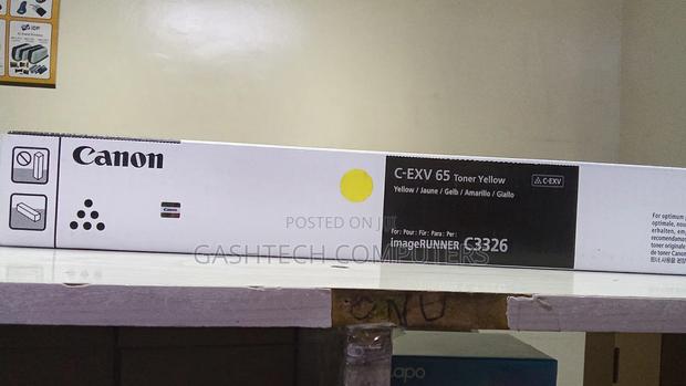 65 Yellow Canon Original Tonner for Image Runner