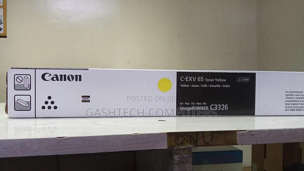 65 Yellow Canon Original Tonner for Image Runner - thumbnail 2