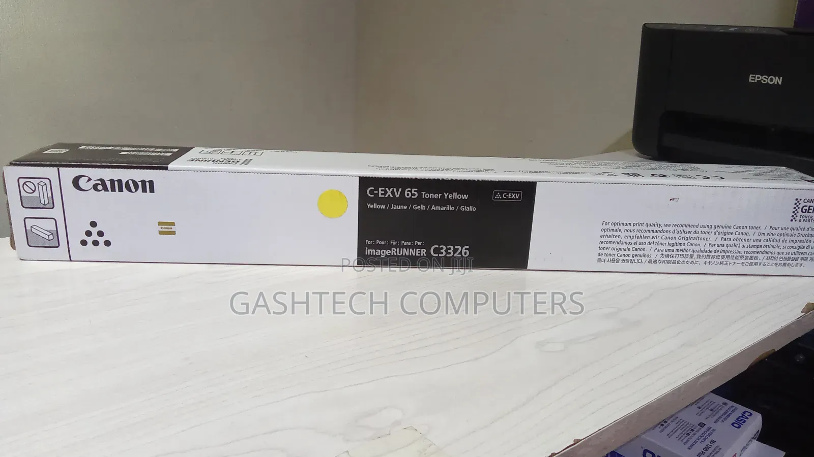 Original Tonner Image Runner 65 Yellow Canon C3326