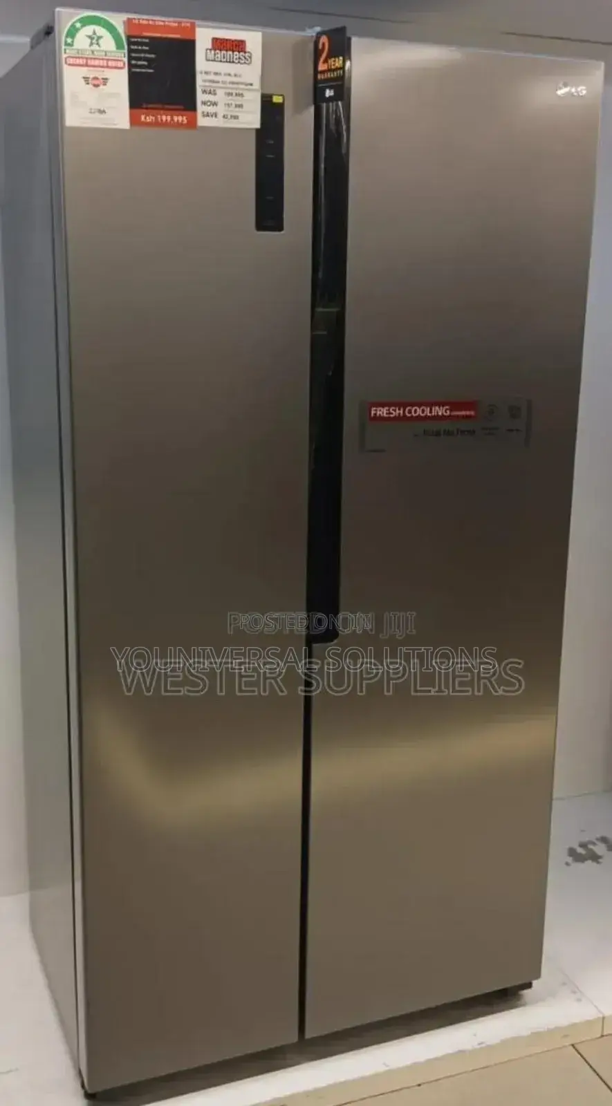 519 Litres Lg Side by Side Refrigerator