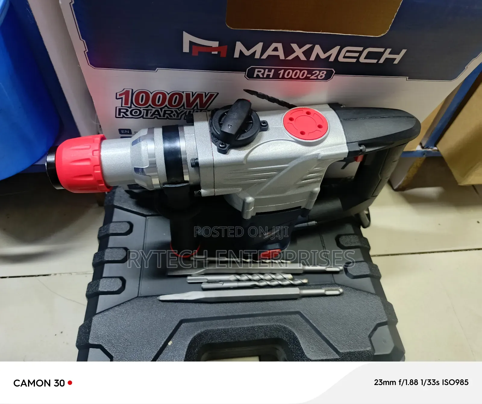 Rotary Hammer Drill, 1000 Watts Drill