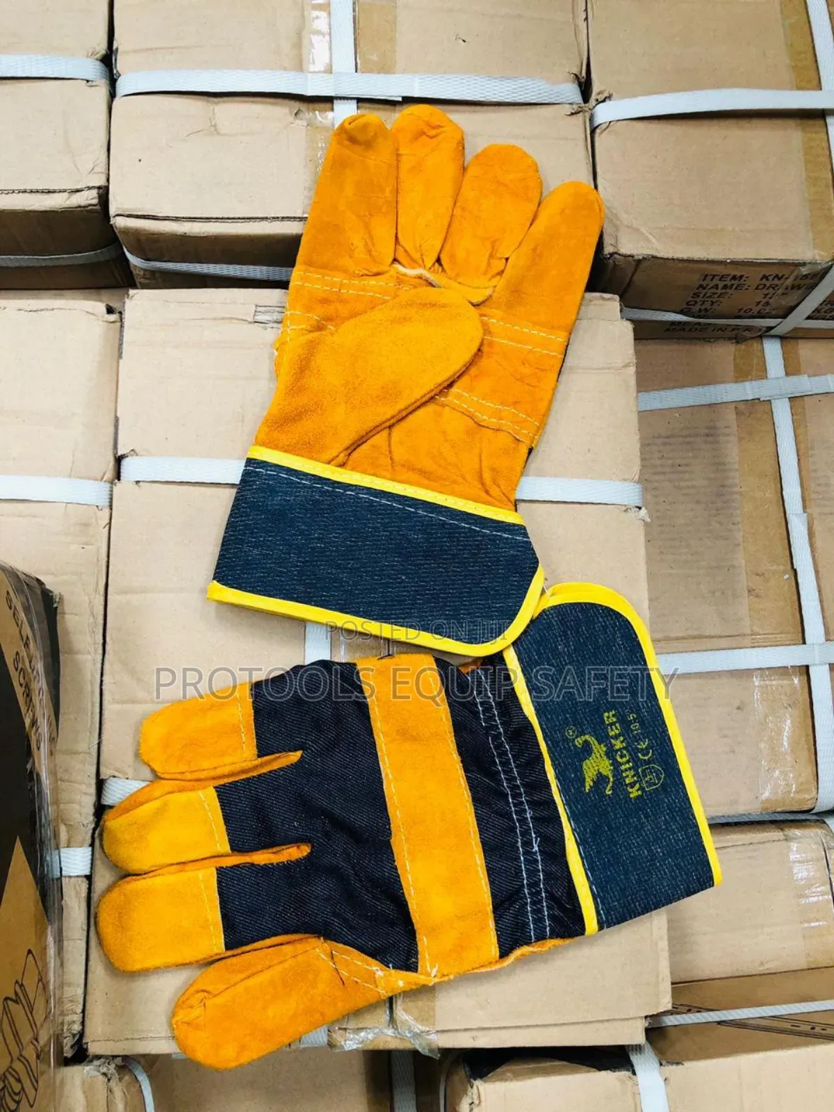 Mechanical Leather Gloves