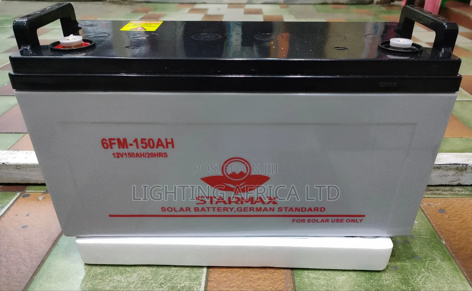 150ah Gel Starmax Solar Battery