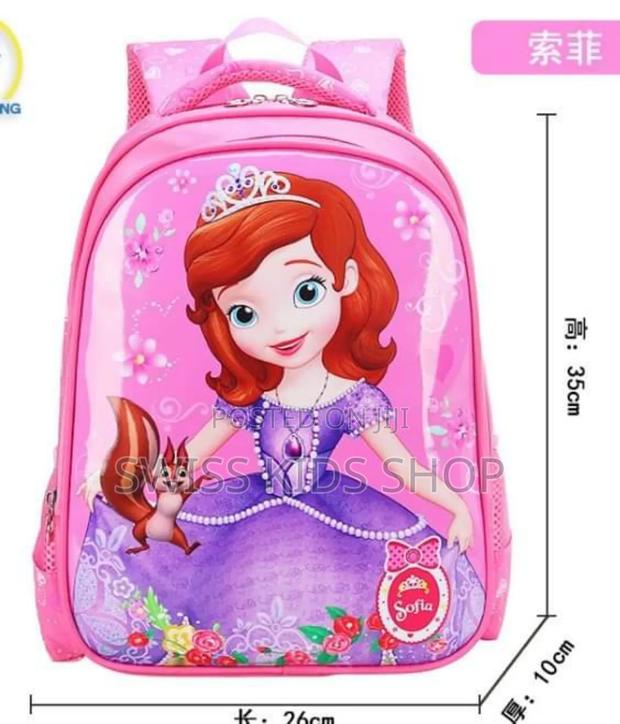 Sofia the First School Bag/ Pre Primary School Bag - main view