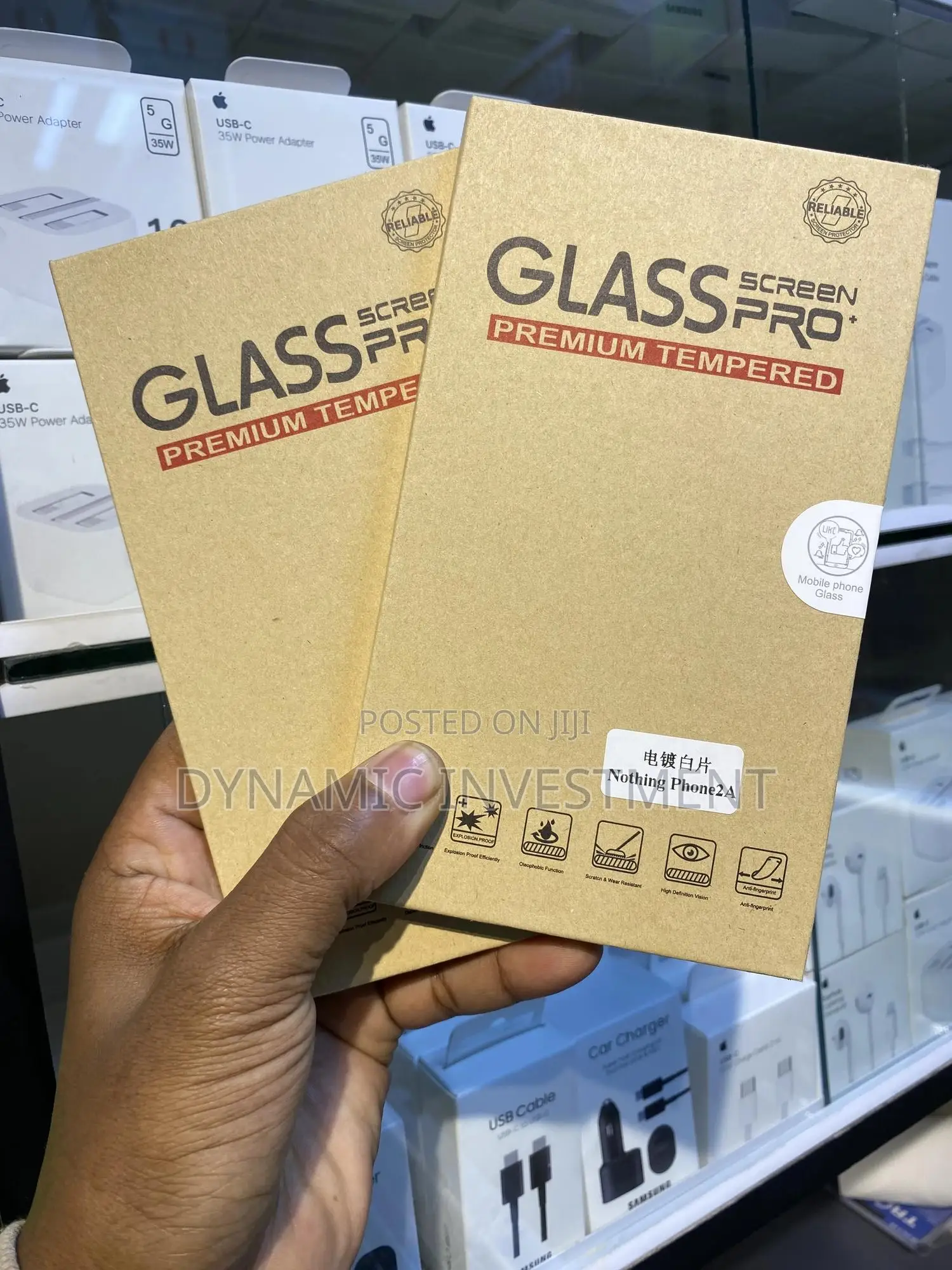 Nothing Phone 2a Tempered Glass Screen Protector