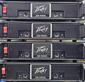 Peavey Cs 4000 Usa Powered Amplifier With 2 Output Channels