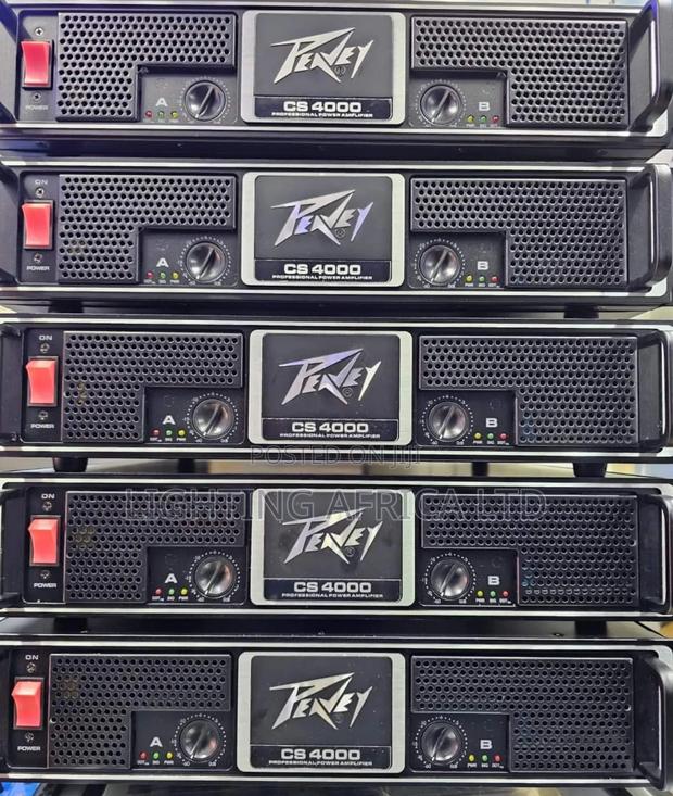 Cs 4000 Peavey Power Amplifier 4000w