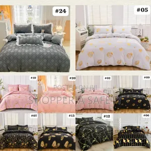 Marble Foil Fabric Duvet Covers