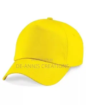 Branded Yellow Caps