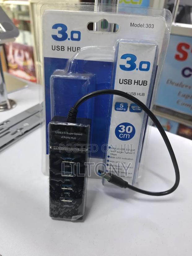 Usb3.0_superspeed 4 Ports Hub - thumbnail 2