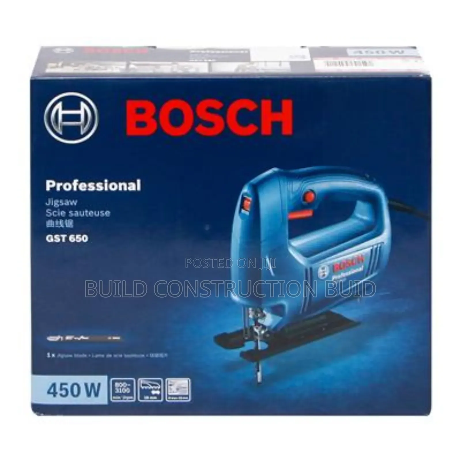 Jig Saw GST 650
Bosch