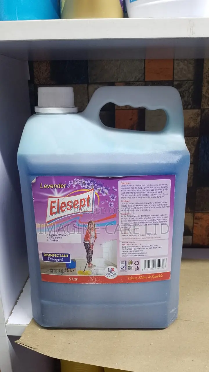 Lavender Elesept Disinfectant Detergent 5l