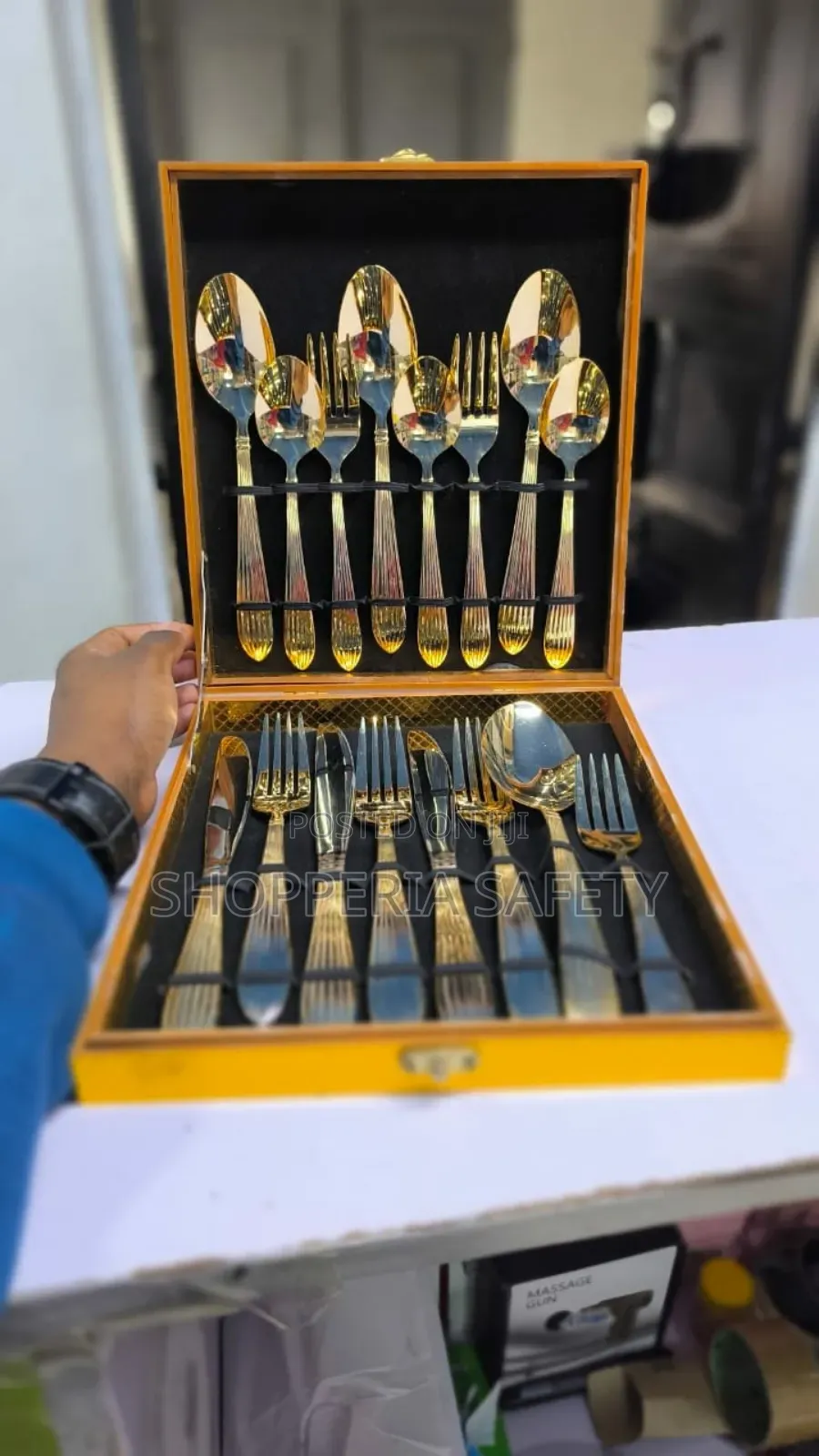 26 PCS Gold Cutlery