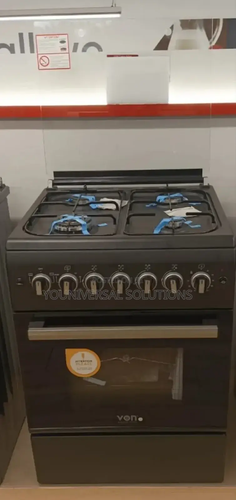 Von 58*58 Full Gas With Electric Oven