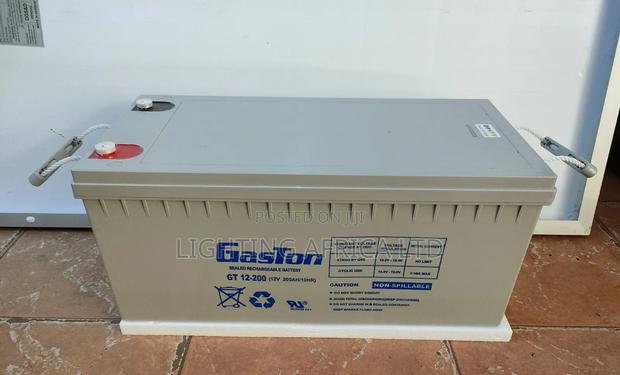 Gaston 200ah Gel Solar Battery Heavy Duty - main view