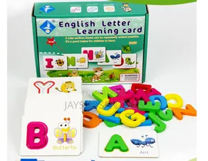 Montessori English Letter Learning Cards