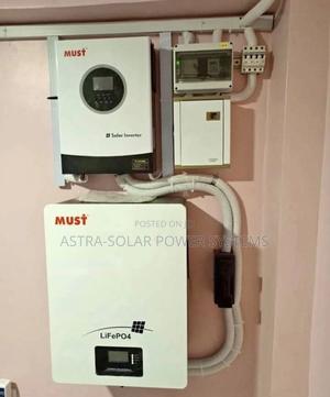 5kva Complete Solar Power Kit 10kwh Battery Backup - thumbnail 2