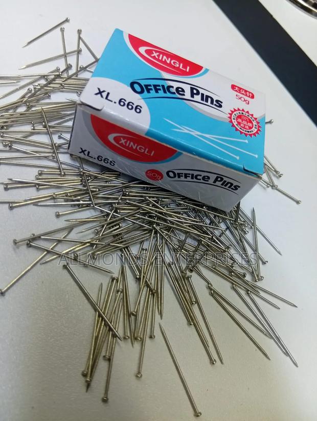 A Packet of Office Pins 50grams- Dingli - thumbnail 3