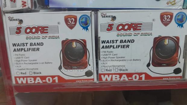 5 Core Waist Band Amplifier