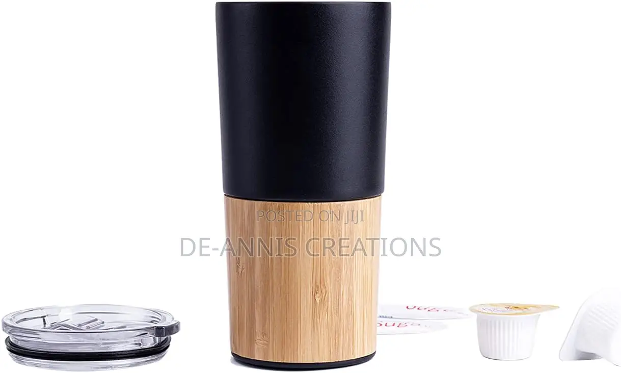 Tumbler With Wooden Cork