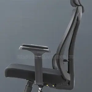 Office Chair: Mesh Posture-Friendly Task Chair With Headrest