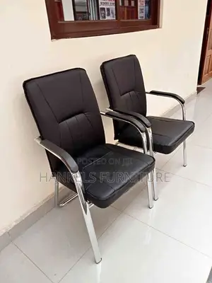 Visitors Black Leathal Chair