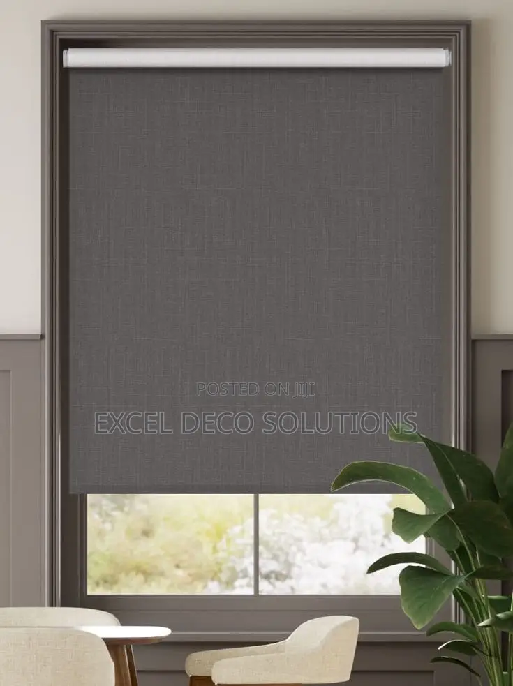 Window Makeover in a Roll With Roller Window Blinds