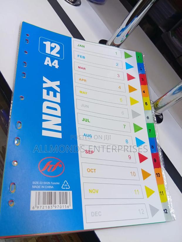 File Separator/File Divider 1-12 - main view