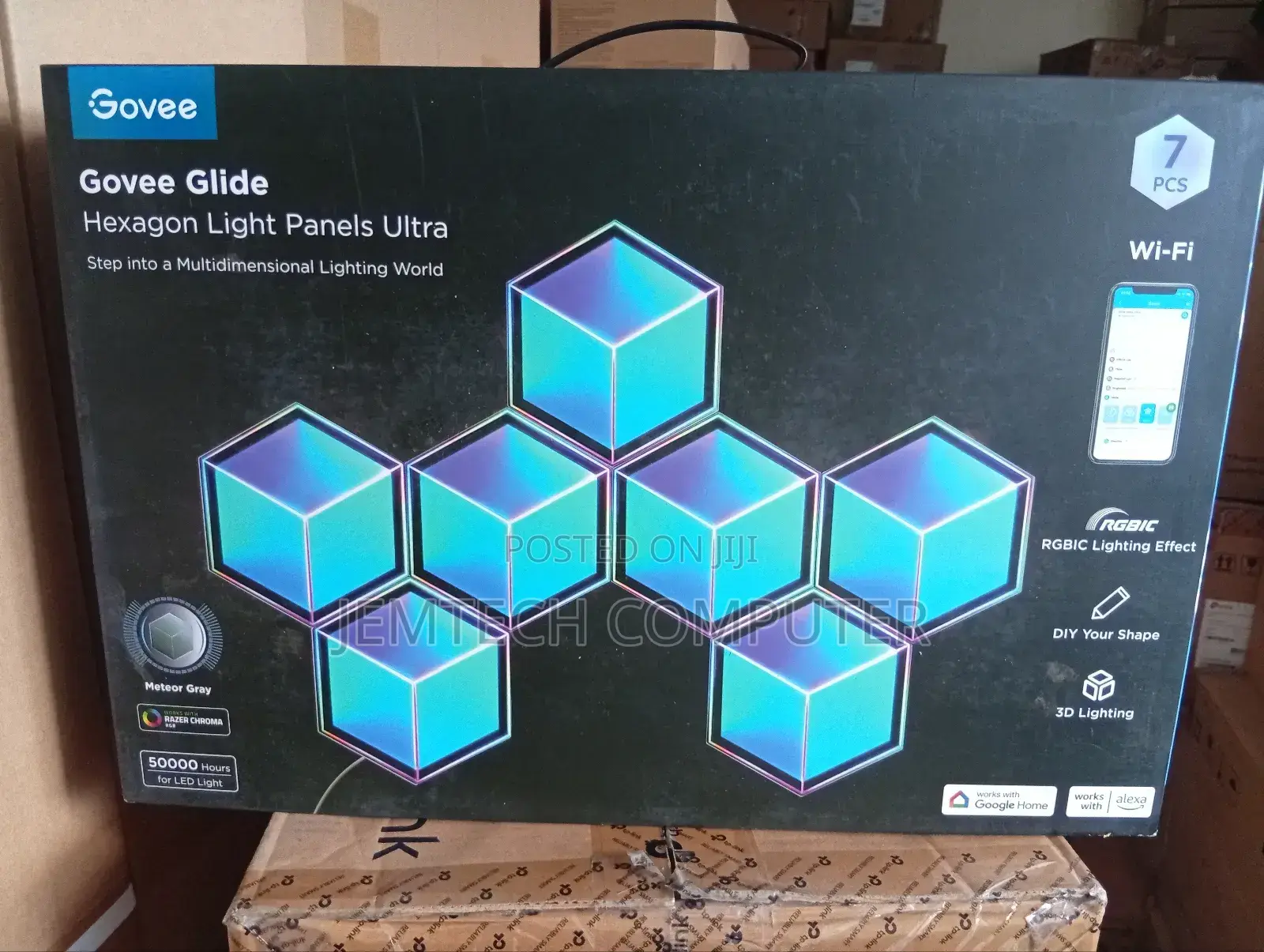 Govee Glide Hexagon Light Panels Ultra – 7 Pack