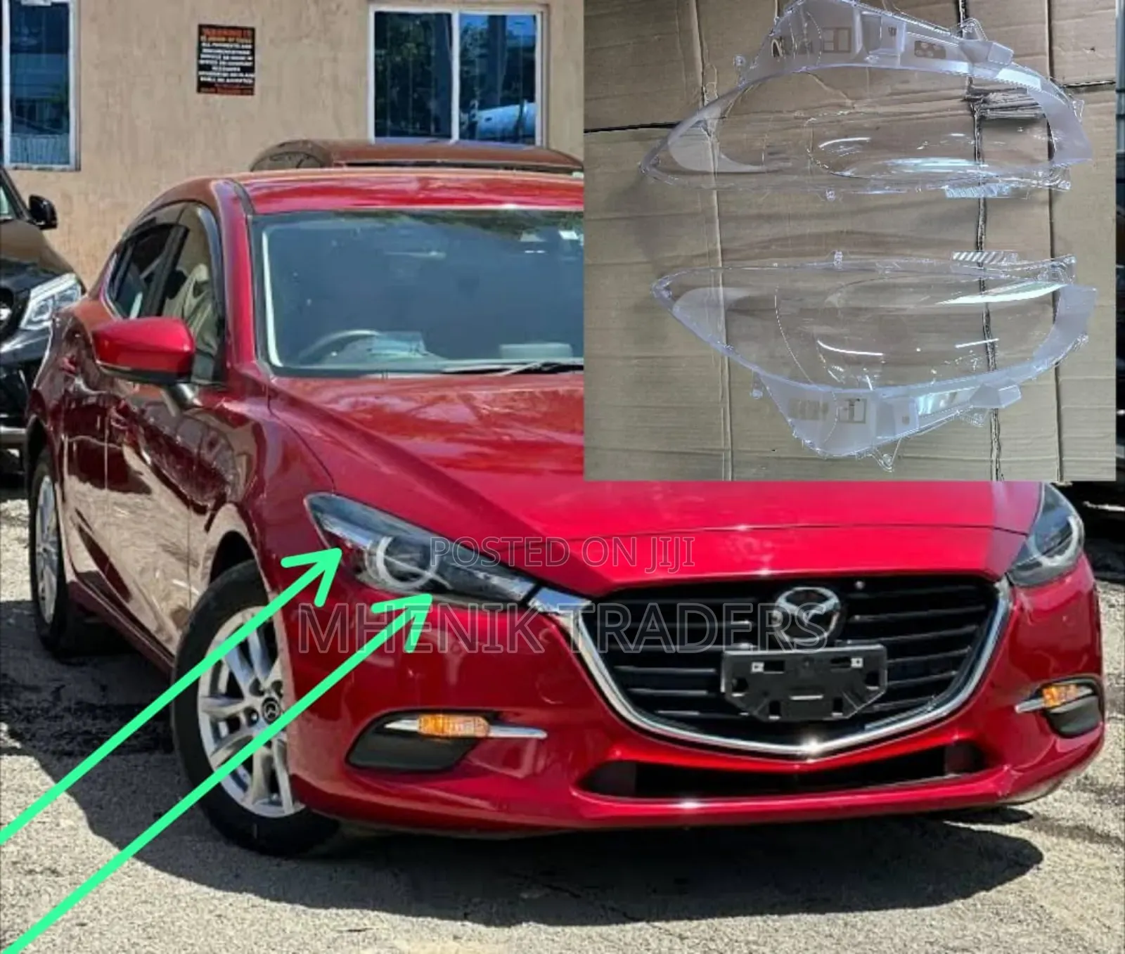 Headlight Lens Axella 2018
